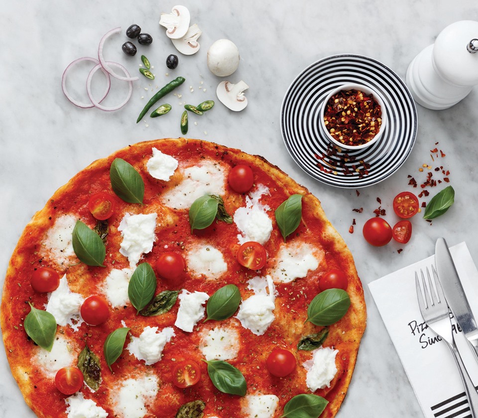 Dubai UAE Top 5 Pizza Spots Pizzerias Freedom Pizza Detroit Pizza Deep dish Cheese
