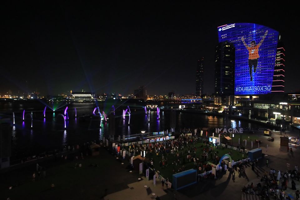 Dubai Fitness Challenge 1.1 million participants 1,108,890 Sheikh Hamdan Fazza Dubai Run Sheikh Zayed Road Joe Wicks HIIT session Skydive Dubai Virtual buddy 30x30 schools pledge